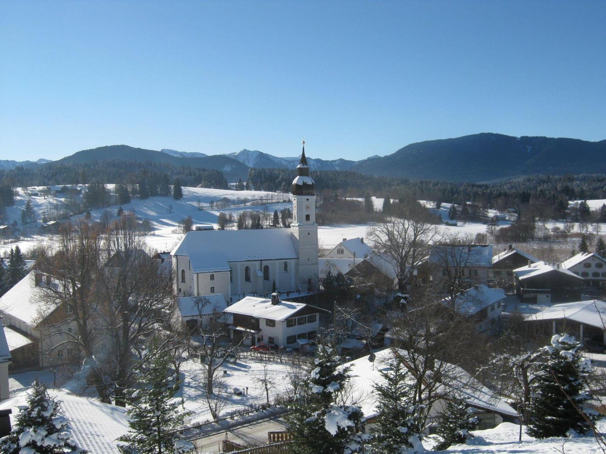 Ferienwohnung-Susanne-Im-Gaestehaus-Bergfrieden Bad Bayersoien Bagian luar foto